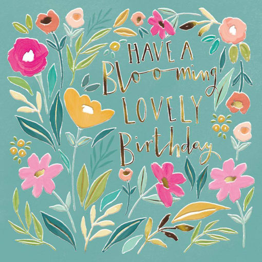 Picture of HAVE A BLOOMING LOVELY BIRTHDAY CARD